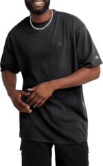 Champion Men's Classic Short Sleeve T-Shirt, Standard Fit, Midweight 100% Cotton, Available in Regular and Big & Tall - Image 3
