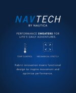 Nautica Men's Nautica Navtech V-Neck Sweater - Image 4