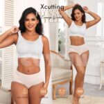 Xcutting Lace Women's Seamless No Underwire Bra Soft Wireless Comfort Bralettes Full Coverage Bralette Everyday T-Shirt Bra - Image 8