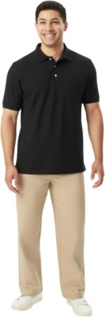 French Toast Unisex Adult Pique Polo (Standard & Husky) - Image 3