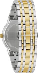Bulova Men's Multi-Function 3-Hand Quartz Watch with Diamond Dial, Edge to Edge Crystal - Image 3