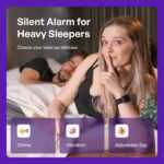 Pavlok 3 Sports (Black) – App-Controlled Silent Alarm & Habit Trainer Wearable – Chime/Vibration/Adjustable Zap – Includes Plus (Lifetime Access) – Steps & Sleep Tracking - Image 3