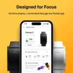 Pavlok 3 Sports (Black) – App-Controlled Silent Alarm & Habit Trainer Wearable – Chime/Vibration/Adjustable Zap – Includes Plus (Lifetime Access) – Steps & Sleep Tracking - Image 4
