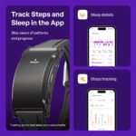 Pavlok 3 Sports (Black) – App-Controlled Silent Alarm & Habit Trainer Wearable – Chime/Vibration/Adjustable Zap – Includes Plus (Lifetime Access) – Steps & Sleep Tracking - Image 6