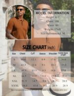 COOFANDY Men's Knit Polo Shirts Short Sleeve Ribbed Knitted Shirt Summer Lightweight Casual Golf Shirts - Image 6