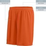 Augusta Sportswear Youth Boys 100% Polyester Octane Shorts | Moisture Wicking Basketball Shorts - Image 3