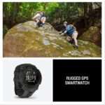 Garmin Instinct® E 45mm, Rugged Outdoor GPS Smartwatch, 24/7 Health Monitoring, Wrist-Based Heart Rate, Up to 16 Days of Battery Life, Charcoal - Image 8