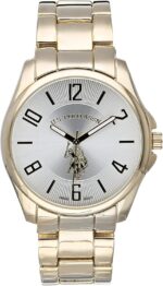 U.S. Polo Assn. Classic Men's USC80215 Gold-Tone Watch - Image 3