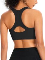 AENLLEY Padded Racerback Sports Bras for Women - Breathable Medium Support for Yoga Gym Workout Fitness - Image 3