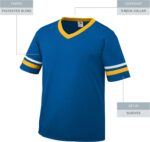 Augusta Sportswear Men's Small Sleeve Stripe Jersey - Image 5