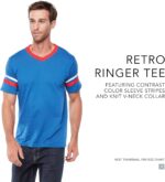 Augusta Sportswear Men's Small Sleeve Stripe Jersey - Image 6
