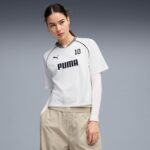 PUMA Womens Sport Relaxed Crew Neck Jersey Casual - Purple - Image 2