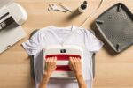 Cricut Men's T-Shirt Blank, Crew Neck, XL White - Image 4