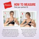 Hanes Women's Just My Size Seamless Bralette, Pure Comfort Light Support Pullover Bra, Plus Sizes - Image 5