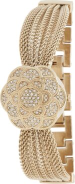 Anne Klein Women's AK/1046CHCV Premium Crystal-Accented Watch - Image 2