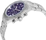 Bulova Men's Classic Diamond 6-Hand Chronograph Quartz Watch, Calendar Date, Luminous Markers, 100M Water Resistant, 44mm - Image 3