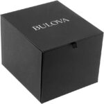 Bulova Men's Classic Diamond 6-Hand Chronograph Quartz Watch, Calendar Date, Luminous Markers, 100M Water Resistant, 44mm - Image 6