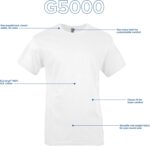 Gildan Adult Heavy Cotton T-Shirt, Style G5000 - Image 5