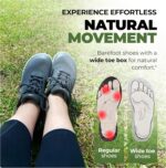 Hike Footwear HF Stride – Hands-Off & Ergonomic Barefoot Shoes for Women Men, Thin Sole & Ultra-Light, Effortless Daily Wear Unisex - Image 3