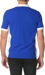 Nautica Men's Short Sleeve Color Block Performance Pique Polo Shirt - Image 6