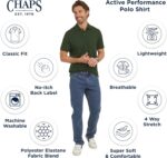 Chaps Men's Everyday Classic Fit Stretch Active Performance Polo Shirt - Image 3