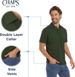 Chaps Men's Everyday Classic Fit Stretch Active Performance Polo Shirt - Image 4