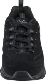 Skechers Women's D'Lites Play On Memory Foam Lace-up Sneaker - Image 5