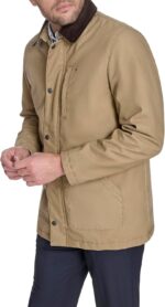 Tommy Hilfiger Men's Barn Jacket With Corduroy Collar - Image 3