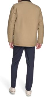 Tommy Hilfiger Men's Barn Jacket With Corduroy Collar - Image 4