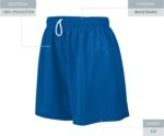 Augusta Sportswear Girl's Moisture-Wicking Mesh Athletic Teen Workout Sports Shorts - Image 2