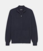 NAADAM Signature Mens Cashmere Full Zip Sweater - Image 5