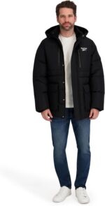 Reebok Men's Puffer Parka Heavyweight Jacket - Image 2