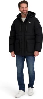Reebok Men's Puffer Parka Heavyweight Jacket - Image 3