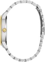 Bulova Men's Classic 3-Hand Diamond Quartz Two Tone Stainless Steel Watch, Style:98D188 - Image 3