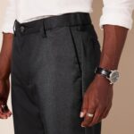 Amazon Essentials Men's Classic-Fit Expandable-Waist Flat-Front Dress Pants - Image 3