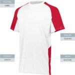 Augusta Sportswear Boys Youth Cutter Jersey: Moisture-Wicking Baseball & Softball Top, Short Sleeve Athletic Apparel for Boys - Image 4