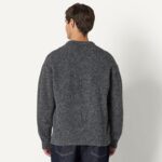 Amazon Essentials Men's Relaxed-Fit Faux Mohair Crewneck Pullover Sweater - Image 2