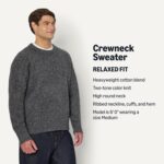Amazon Essentials Men's Relaxed-Fit Faux Mohair Crewneck Pullover Sweater - Image 4