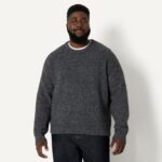 Amazon Essentials Men's Relaxed-Fit Faux Mohair Crewneck Pullover Sweater - Image 6