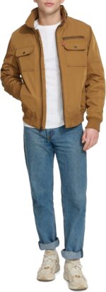 Levi's Men's Levi's Men's Stand Collar Utility Bomber - Image 2