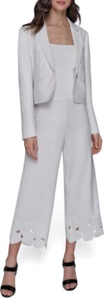 Karl Lagerfeld Women's Cropped Long Sleeve Jacket - Image 2