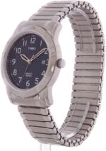 Timex Men's Highland Street Stainless Steel Expansion Band Watch - Image 2