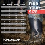 DUNLOP Protective Footwear, Chesapeake steel toe Black Amazon, 100% Waterproof PVC, Lightweight and Durable - Image 6