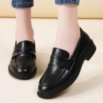 Loafers for Women Black Penny Loafer Business Casual Shoes Women's Loafers & Slip-Ons Ladies Flats Comfortable Dressy - Image 7