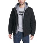 Levi's Men's Washed Cotton Hooded Military Jacket (Regular & Big & Tall Sizes) - Image 4