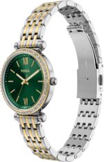 Fossil Women's Watch and Bracelet Set, Carlie Three-Hand Stainless Steel Watch for Women and Bracelet Set - Image 5