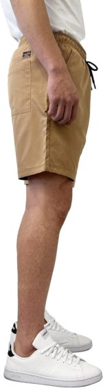 Southpole Mens Workout Tech Woven Nylon Shorts Light Weight Track Shorts - Image 3
