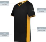 Augusta Sportswear Men's Augusta Sportswear Cutter+ V-Neck Jersey - Image 4