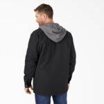 Dickies Men's Fleece Hooded Duck Shirt Jacket With Hydroshield - Image 4