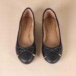 Amazon Essentials Women's Comfortable Round Toe Ballet Flats with Bow - Image 8